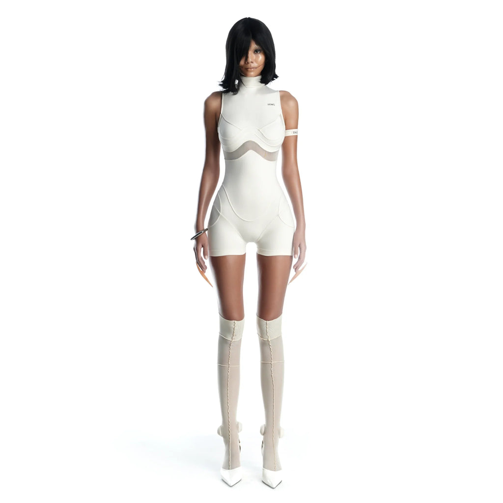 A1 TAN PLAYSUIT alternate