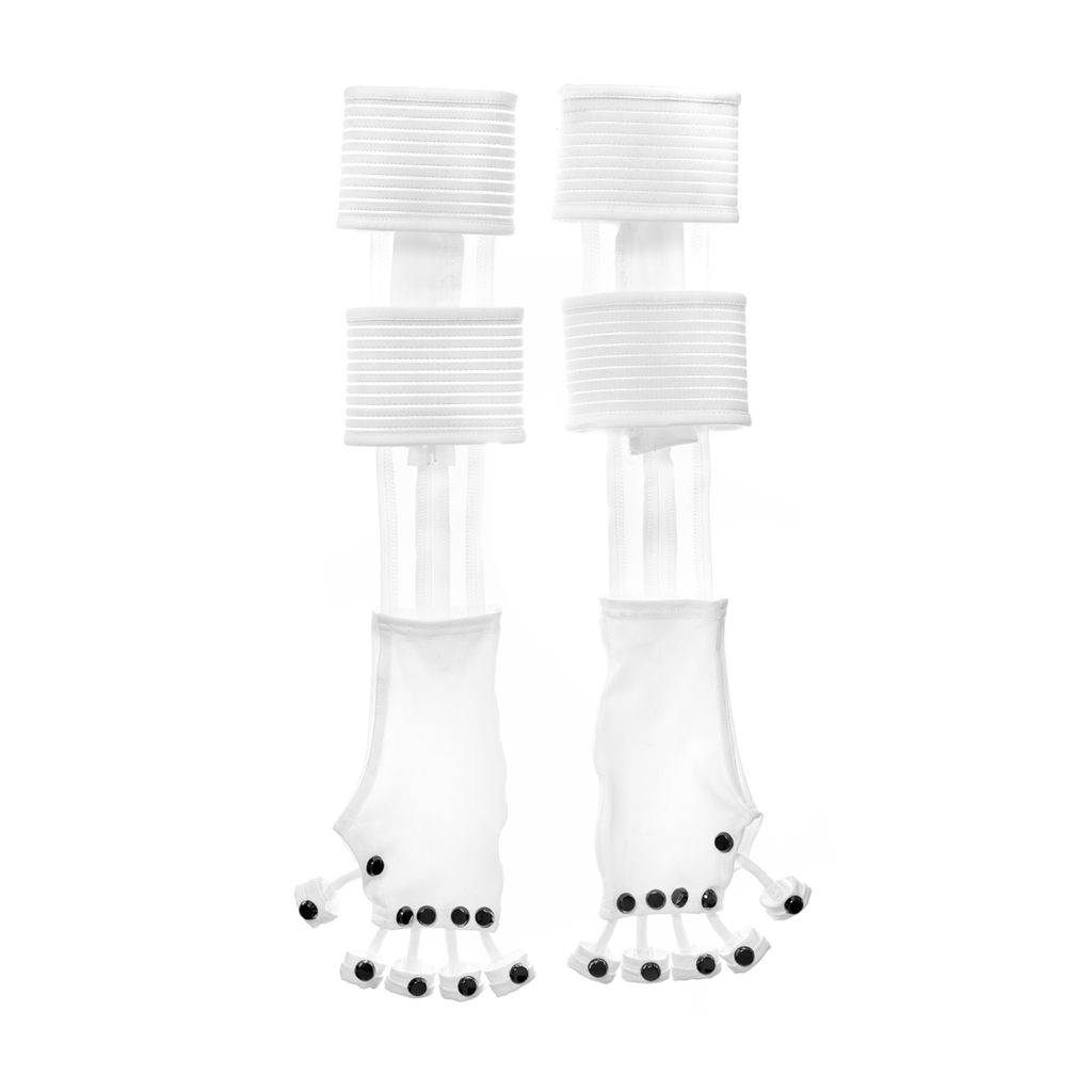 WHITE DC GLOVES
