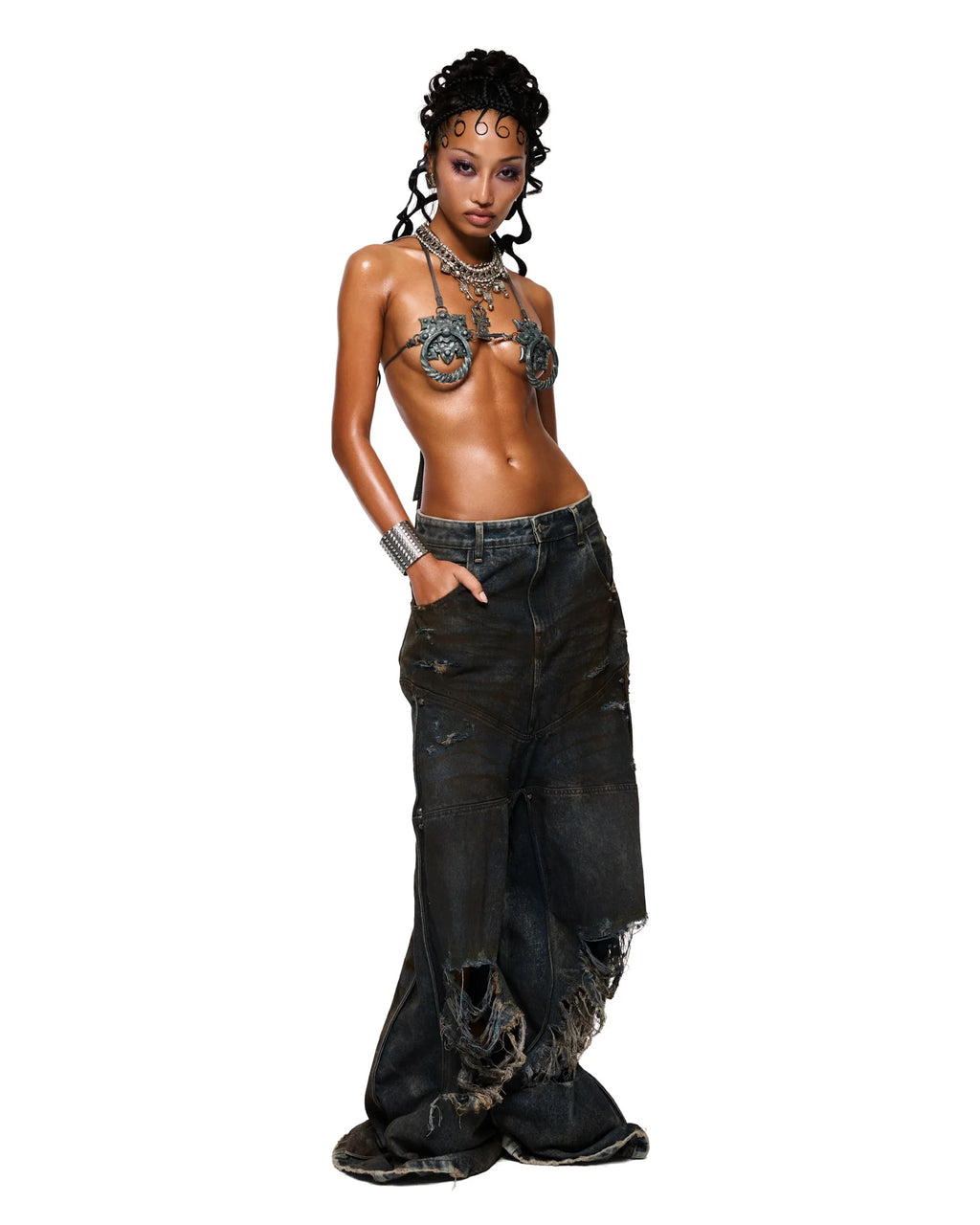 GREY DOOR KNOCKER BRA alternate