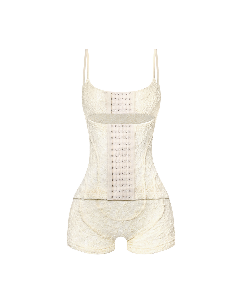 GEN LACE TAN PLAYSUIT alternate